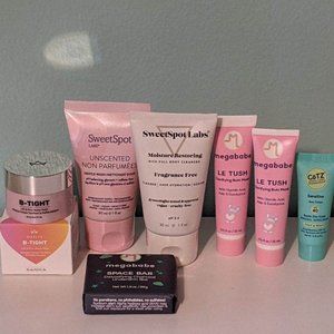 High-End Bath & Body Sample Pack - 7 items
